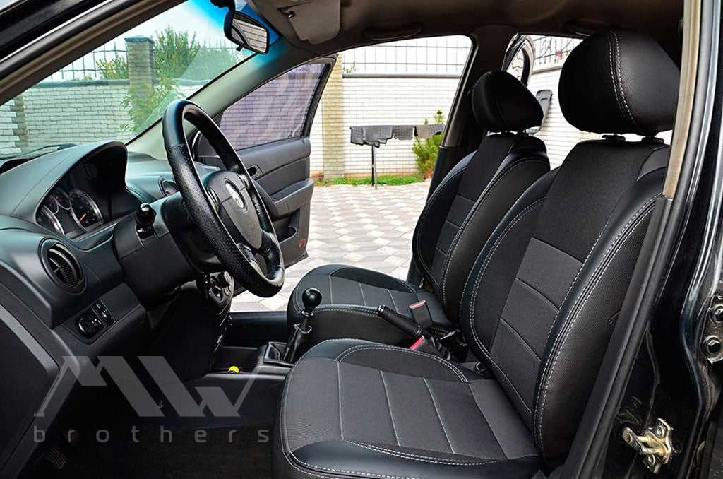 Set coprisedili su misura per Chevrolet Aveo T200 sedan (2002-2008), Comfort Style