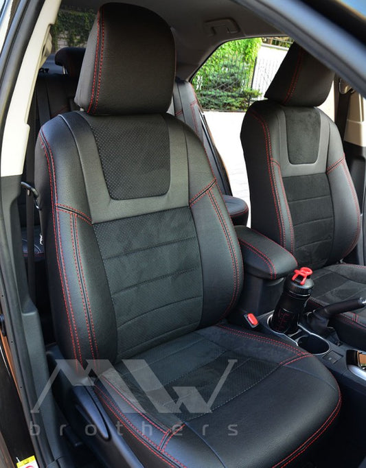 Set coprisedili su misura per Toyota Corolla (E170) (2013-2018), Leather Style