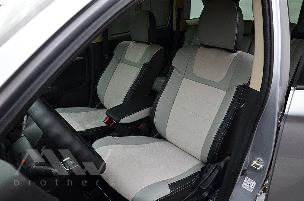Set coprisedili su misura per Mitsubishi Outlander 3 (2012-2024), Leather Style