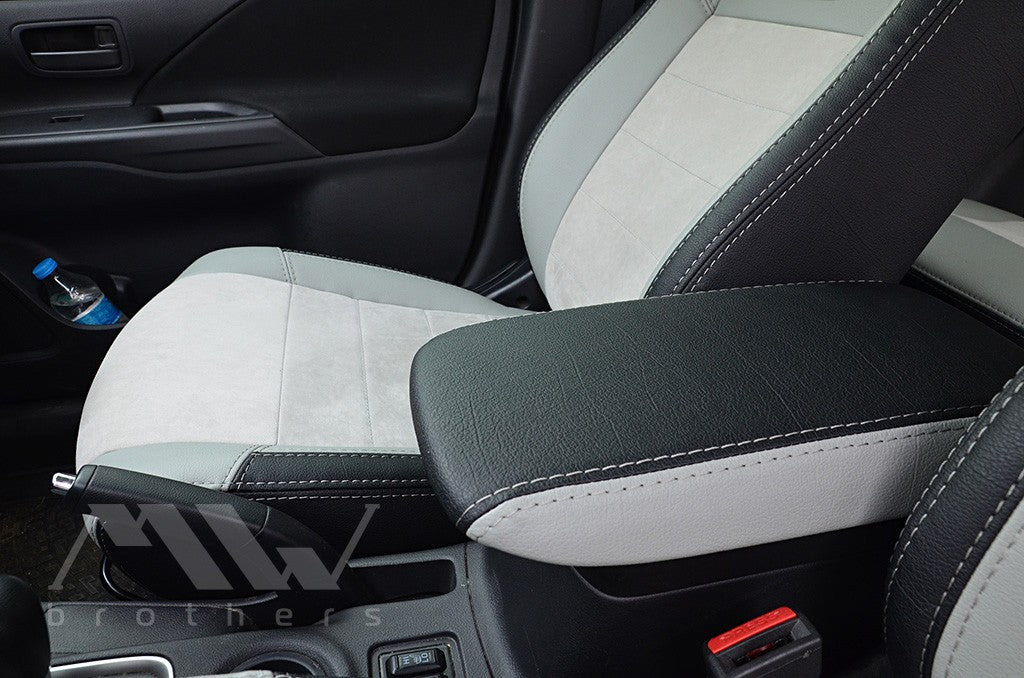 Set coprisedili su misura per Mitsubishi Outlander 3 (2012-2024), Leather Style