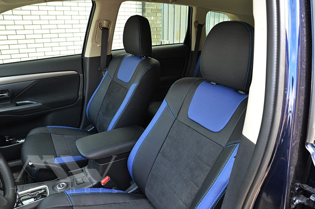 Set coprisedili su misura per Mitsubishi Outlander 3 (2012-2024), Leather Style