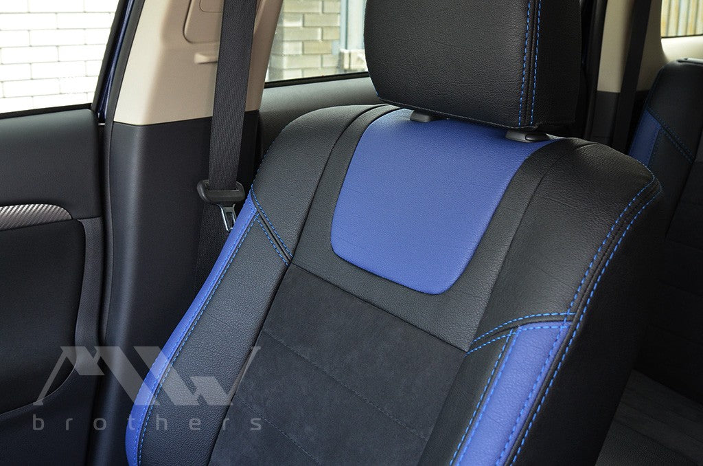 Set coprisedili su misura per Mitsubishi Outlander 3 (2012-2024), Leather Style
