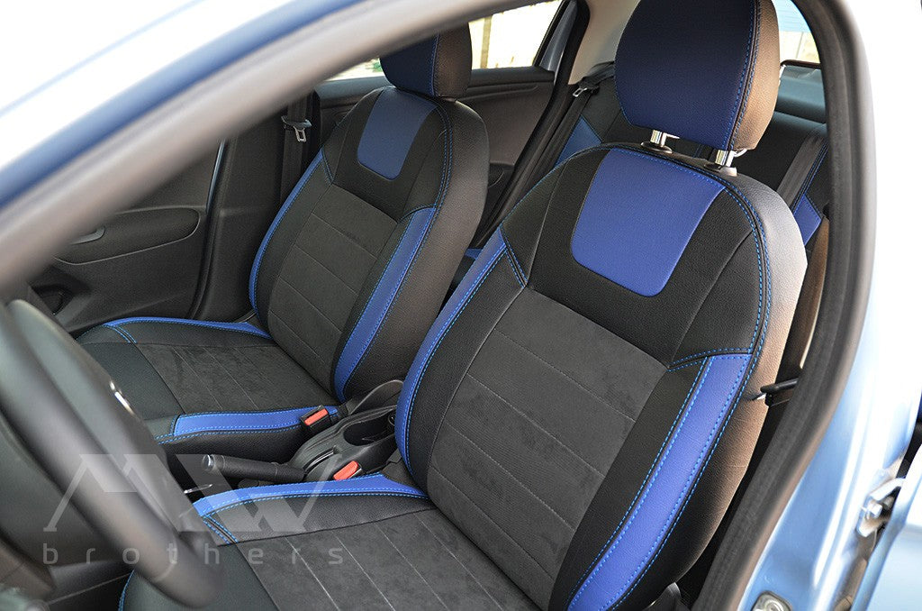 Set coprisedili su misura per Peugeot 301 (2013-oggi), Leather Style