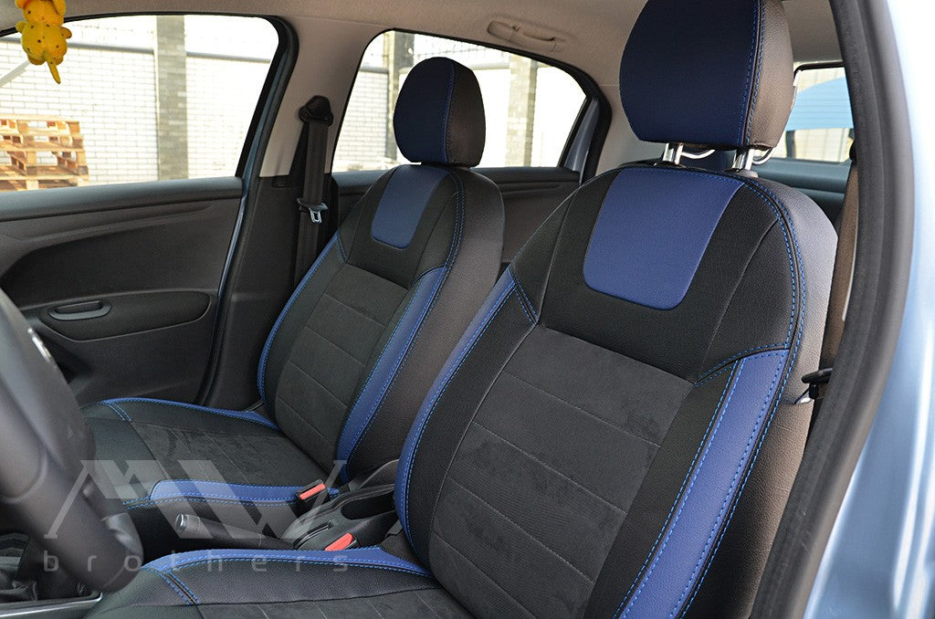 Set coprisedili su misura per Peugeot 301 (2013-oggi), Leather Style