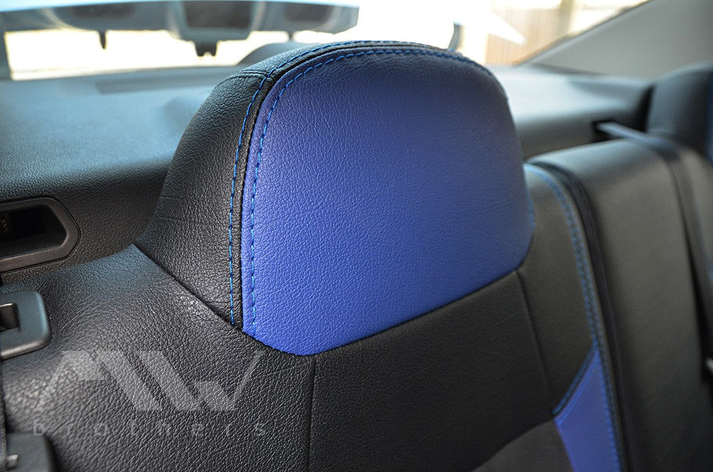 Set coprisedili su misura per Peugeot 301 (2013-oggi), Leather Style