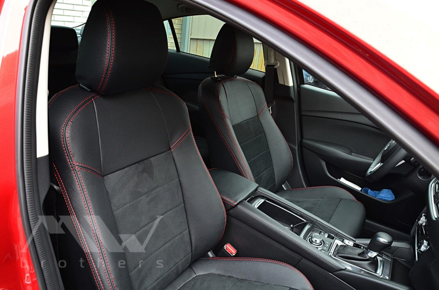 Set coprisedili su misura per Mazda 6 3 GJ (2012-2018), Leather Style