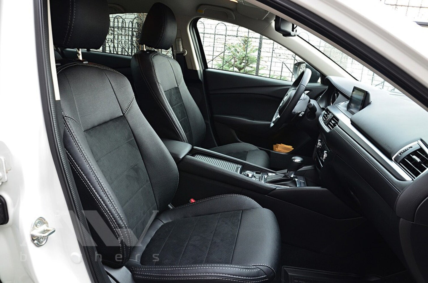 Set coprisedili su misura per Mazda 6 3 GJ (2012-2018), Leather Style