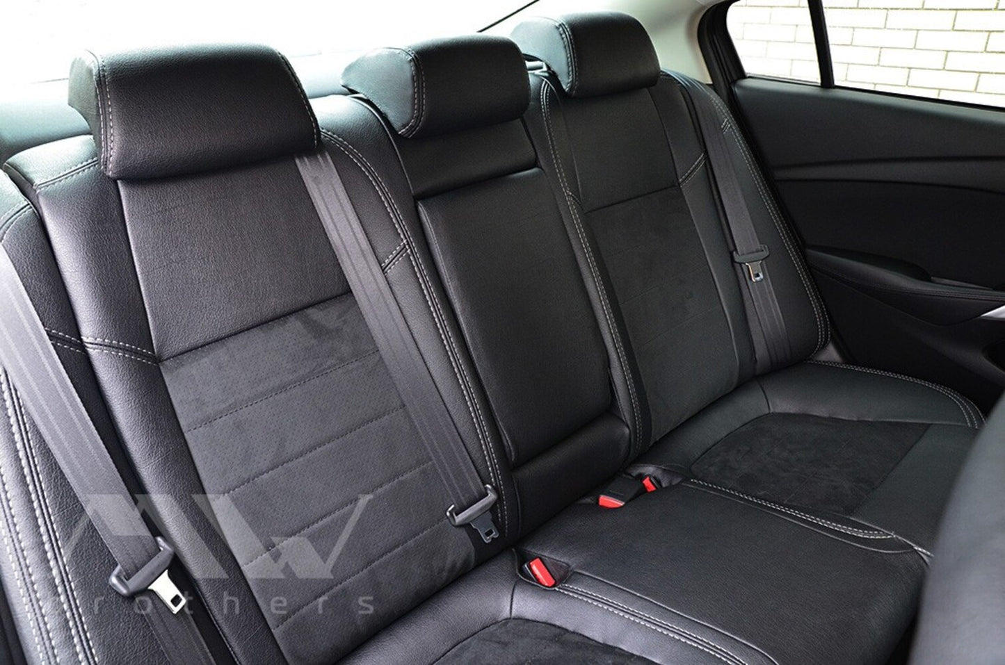 Set coprisedili su misura per Mazda 6 3 GJ (2012-2018), Leather Style