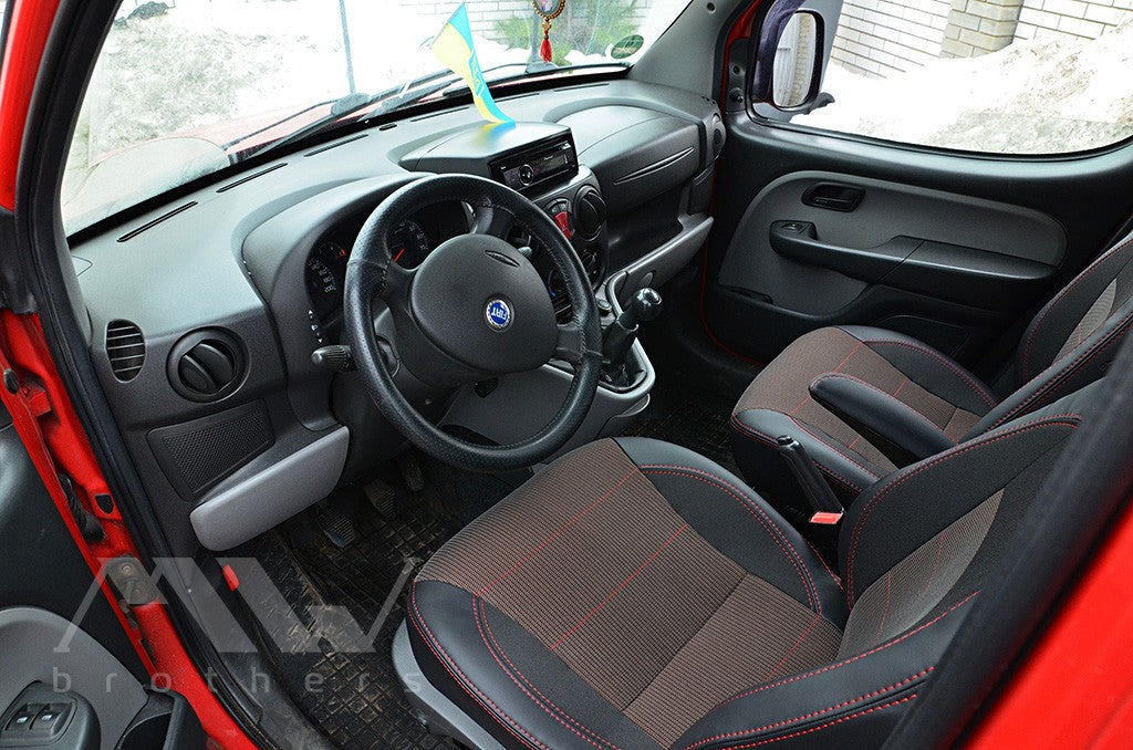 Set coprisedili su misura per Fiat Doblo 1 (2000-2015), Comfort Style