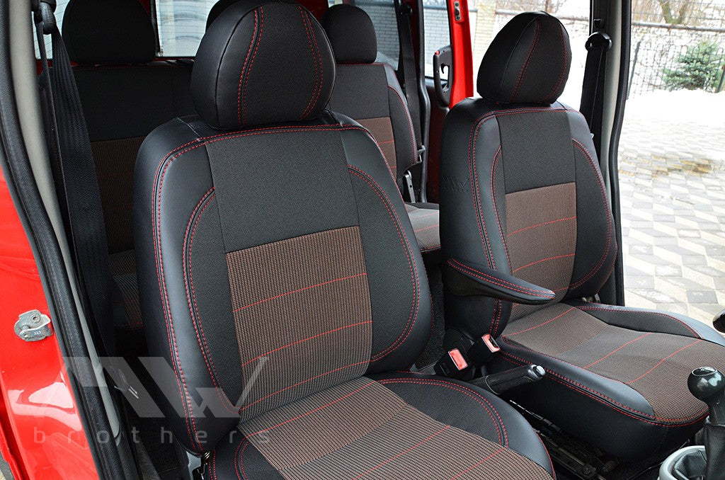 Set coprisedili su misura per Fiat Doblo 1 (2000-2015), Comfort Style