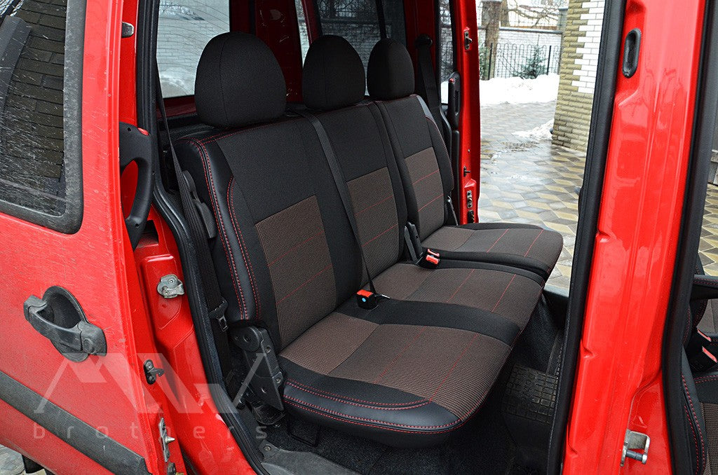 Set coprisedili su misura per Fiat Doblo 1 (2000-2015), Comfort Style