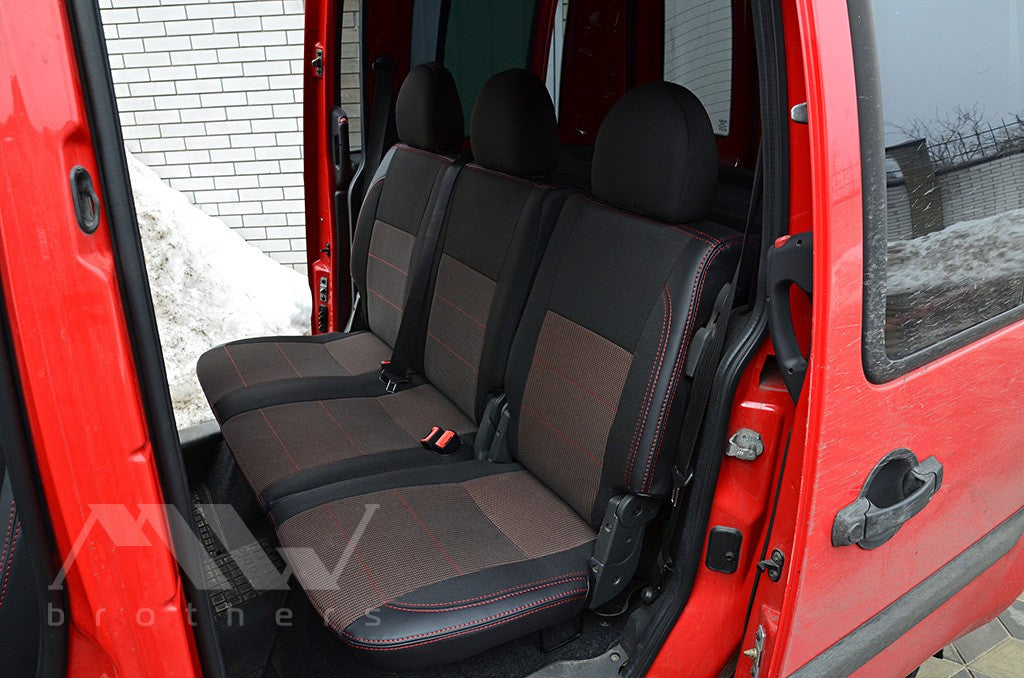 Set coprisedili su misura per Fiat Doblo 1 (2000-2015), Comfort Style