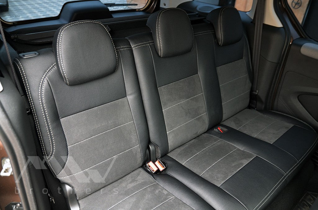 Set coprisedili su misura per Peugeot Partner 2 (2008-2018), Leather Style