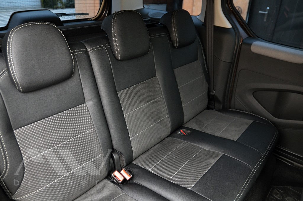 Set coprisedili su misura per Peugeot Partner 2 (2008-2018), Leather Style