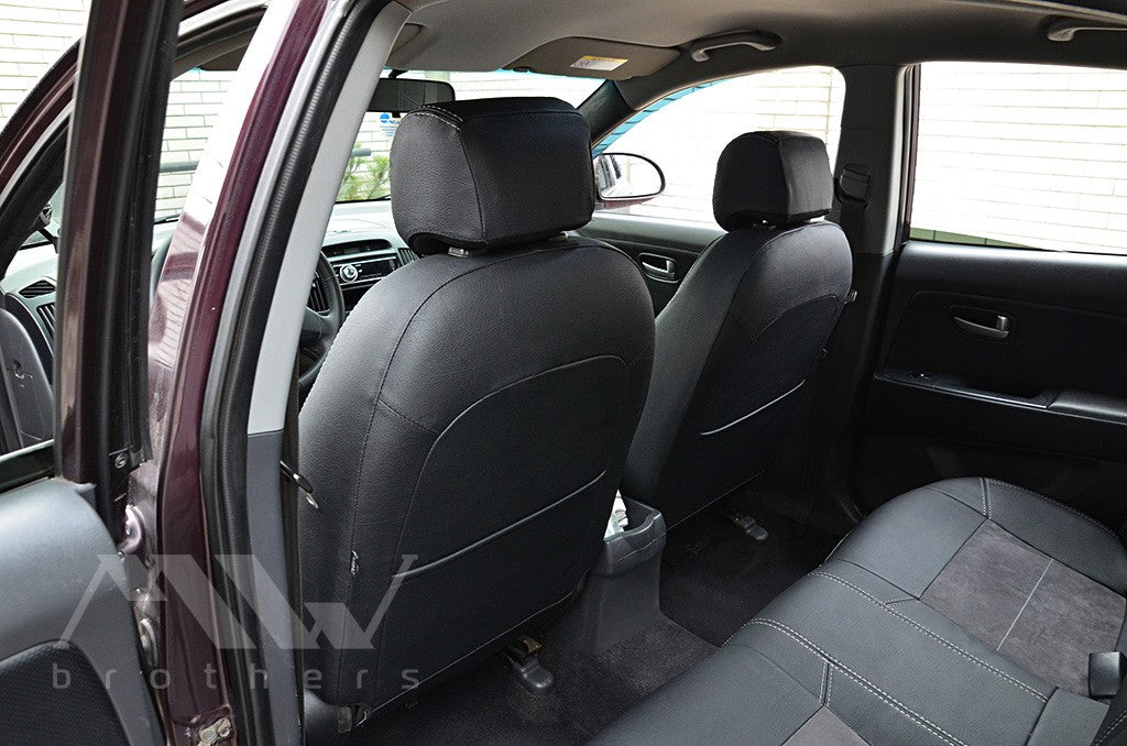 Set coprisedili su misura per Hyundai Elantra 4 HD (2006-2011), Leather Style