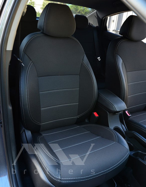 Set coprisedili su misura per Hyundai Accent RB Solaris (2010-2019), Comofrt Style