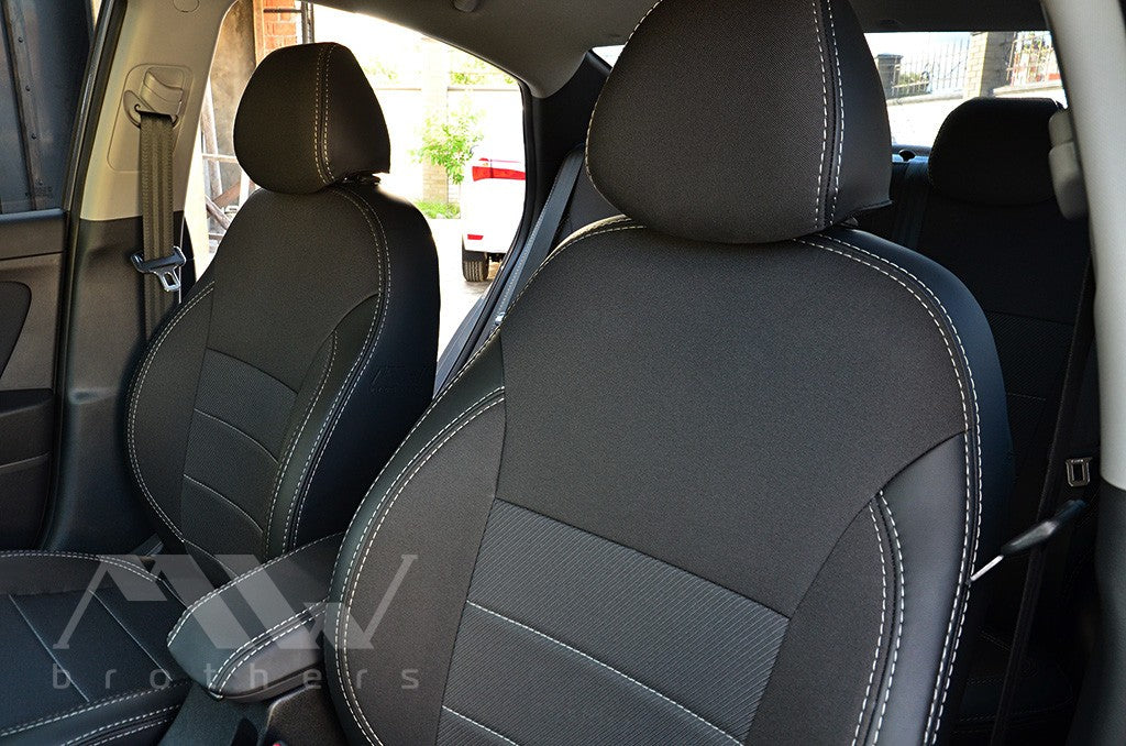 Set coprisedili su misura per Hyundai Accent RB Solaris (2010-2019), Comofrt Style