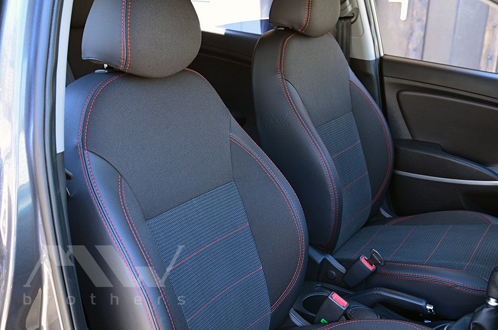 Set coprisedili su misura per Hyundai Accent RB Solaris (2010-2019), Comofrt Style