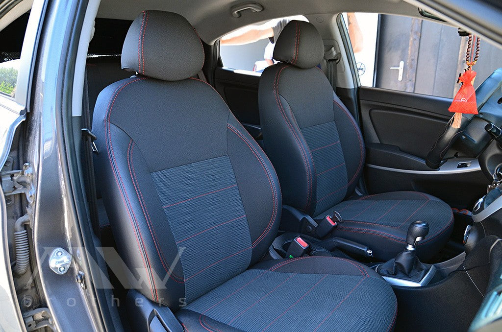 Set coprisedili su misura per Hyundai Accent RB Solaris (2010-2019), Comofrt Style