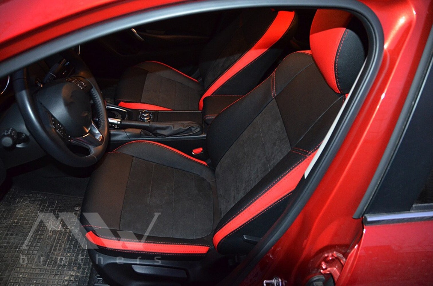 Set coprisedili su misura per Mazda 6 3 GJ (2012-2018), Leather Style