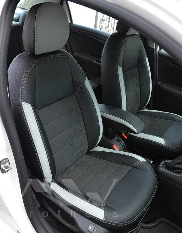 Set coprisedili su misura per Citroën C-Elysée (2012–oggi), Leather Style