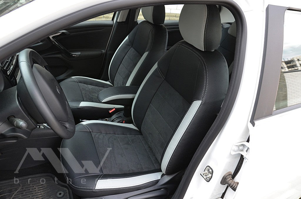 Set coprisedili su misura per Citroën C-Elysée (2012–oggi), Leather Style