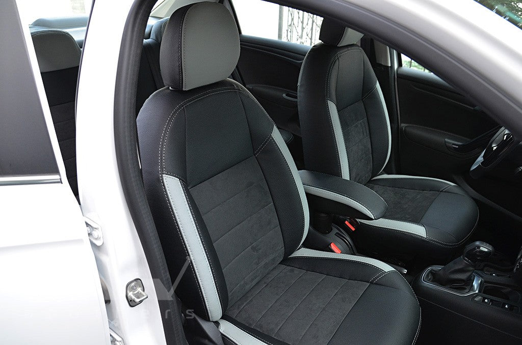 Set coprisedili su misura per Citroën C-Elysée (2012–oggi), Leather Style