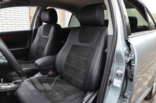 Set coprisedili su misura per Toyota Avensis 2 T25 (2003-2009), Leather Style