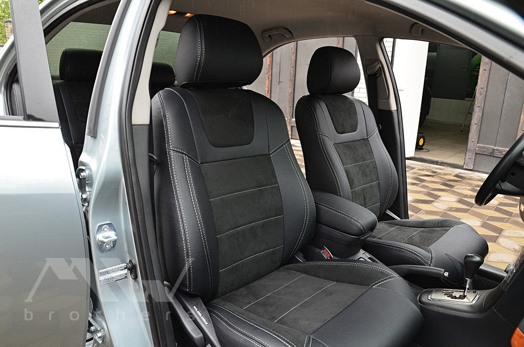 Set coprisedili su misura per Toyota Avensis 2 T25 (2003-2009), Leather Style