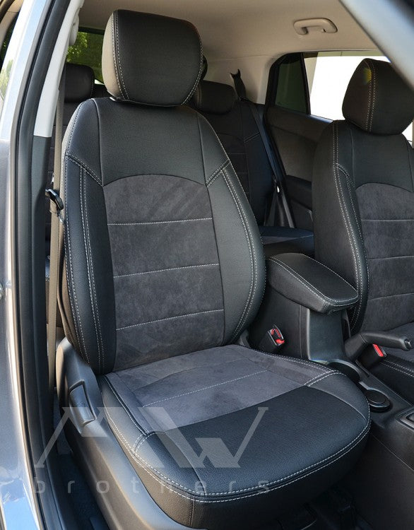 Set coprisedili su misura per Hyundai Creta 1 (GS) (2014-2020), Leather Style