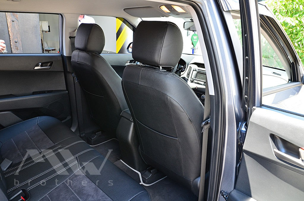 Set coprisedili su misura per Hyundai Creta 1 (GS) (2014-2020), Leather Style