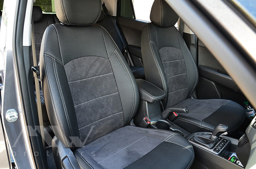 Set coprisedili su misura per Hyundai Creta 1 (GS) (2014-2020), Leather Style