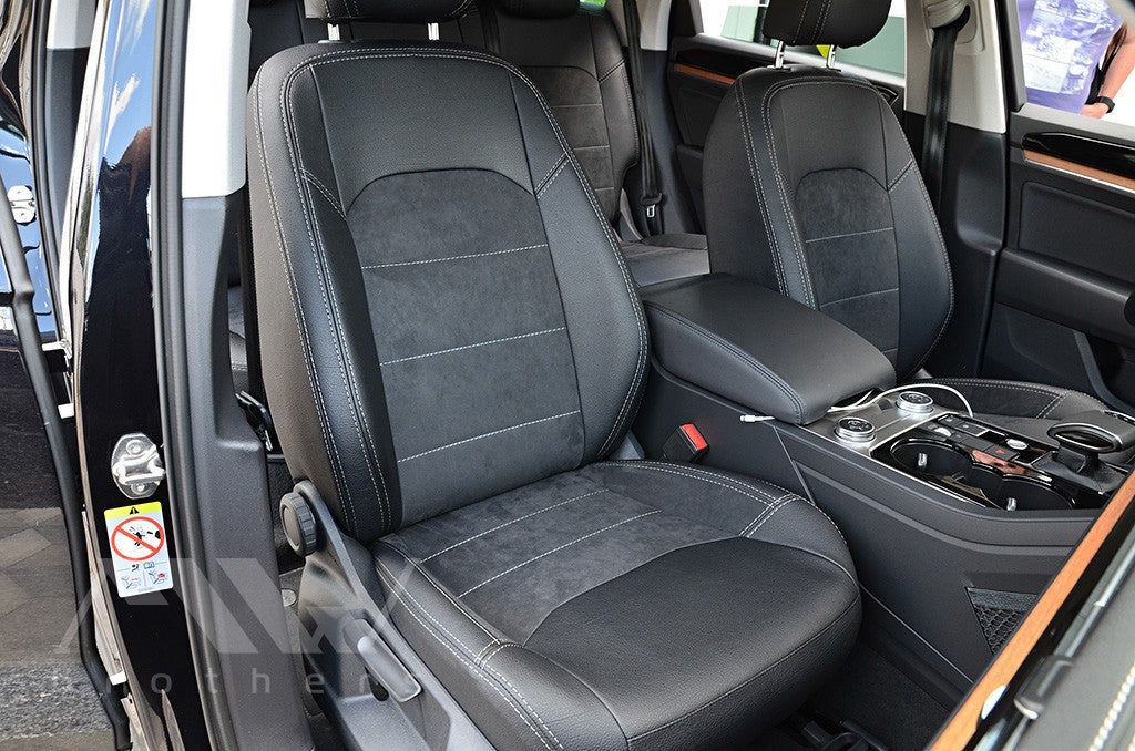 Set coprisedili su misura per Volkswagen Touareg 3 (CR) (2018-oggi), Leather Style