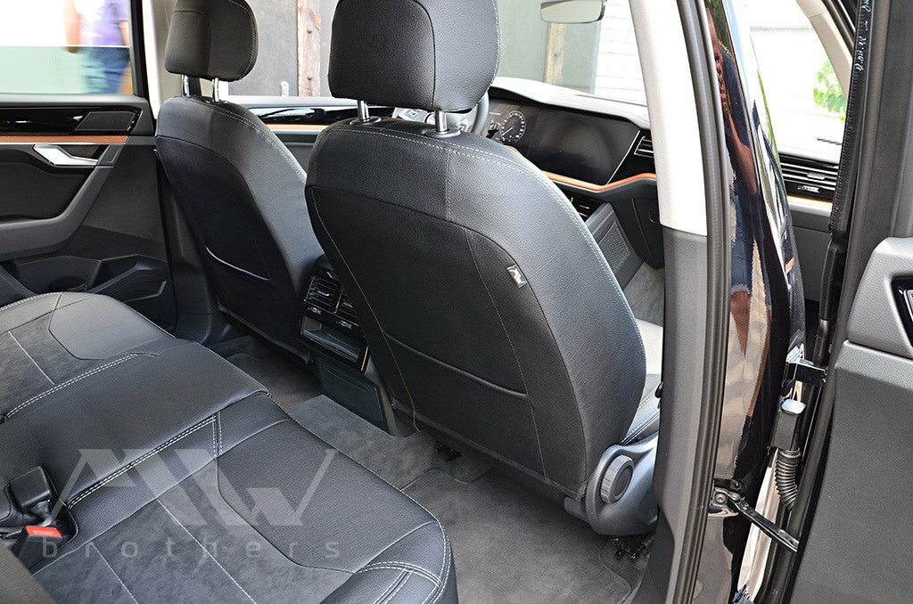 Set coprisedili su misura per Volkswagen Touareg 3 (CR) (2018-oggi), Leather Style