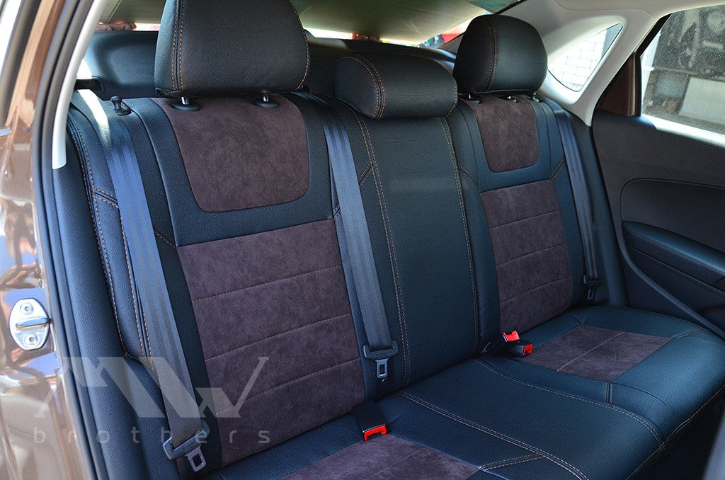 Set coprisedili su misura per Volkswagen Polo V (2009–2017), Leather Style