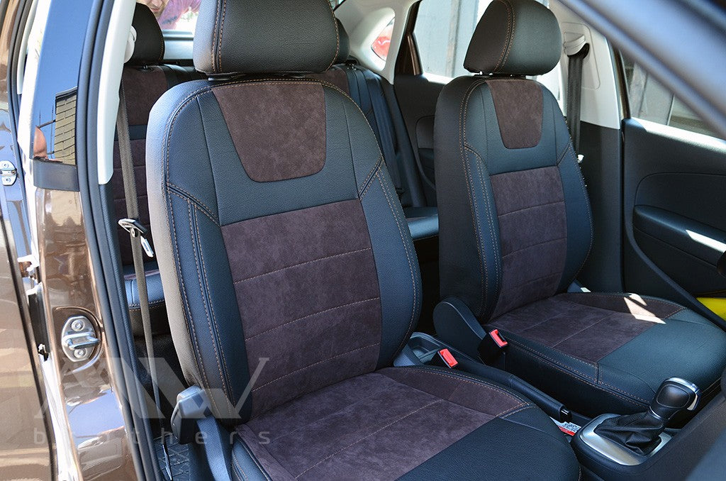 Set coprisedili su misura per Volkswagen Polo V (2009–2017), Leather Style