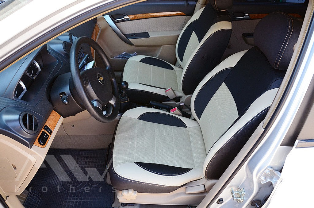 Set coprisedili su misura per Chevrolet Aveo T200 sedan (2002-2008), Comfort Style