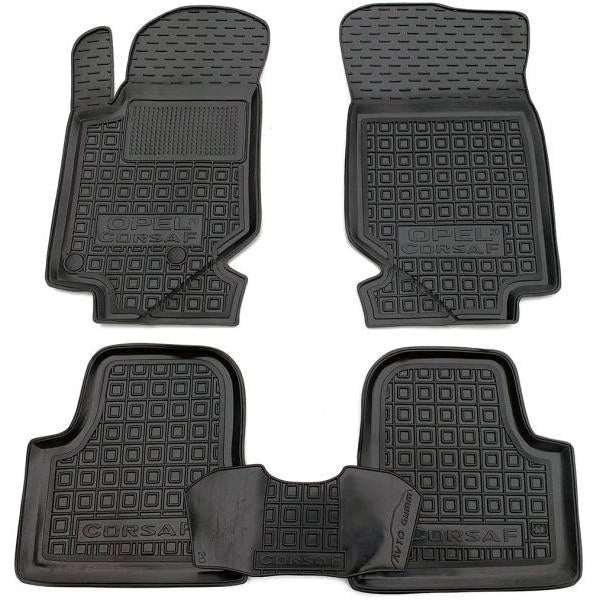 Set tappetini di gomma su misura per Opel Corsa F (2020–oggi)