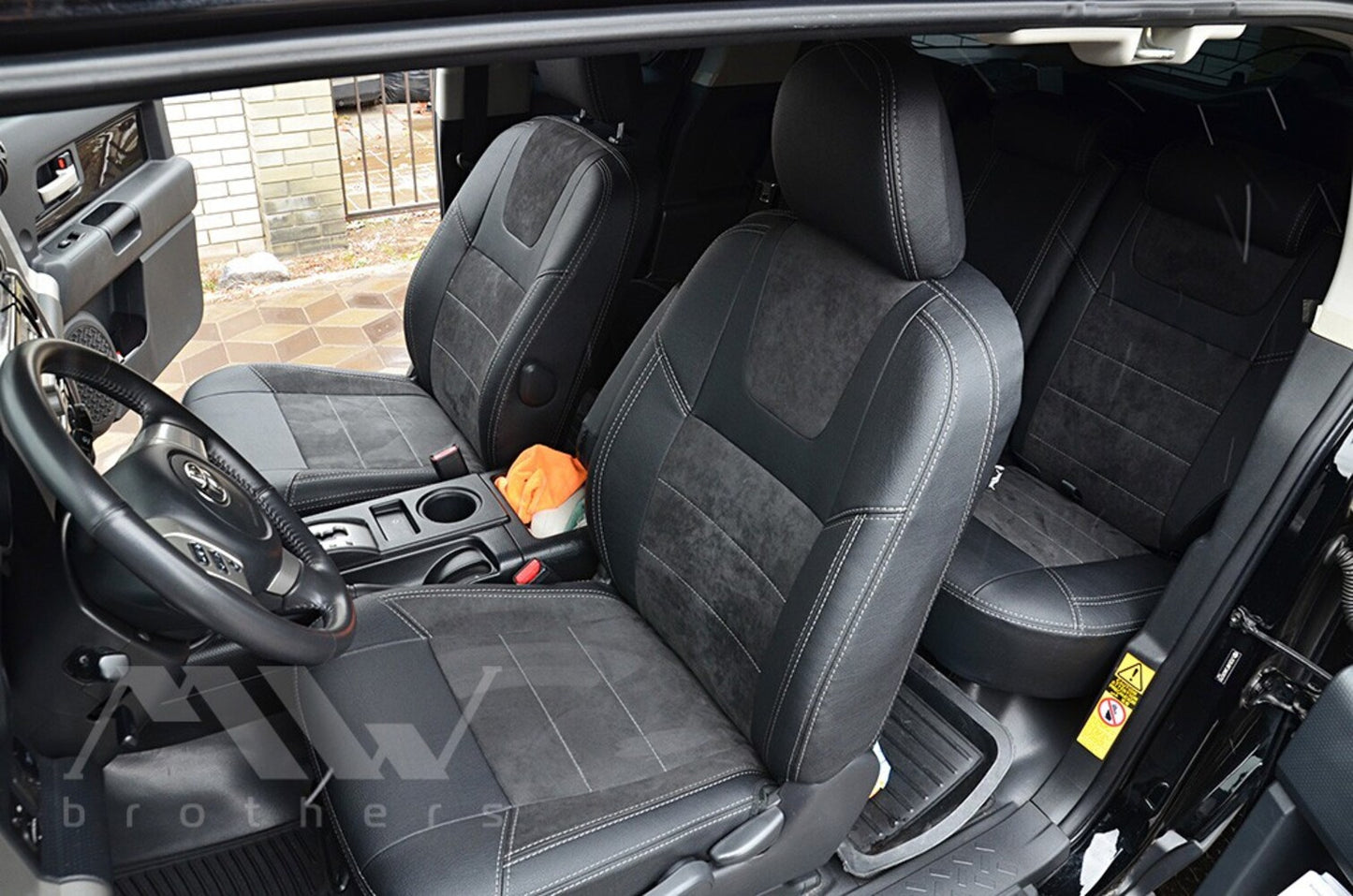 Set coprisedili su misura per Toyota FJ Cruiser (2006-2022), Leather Style