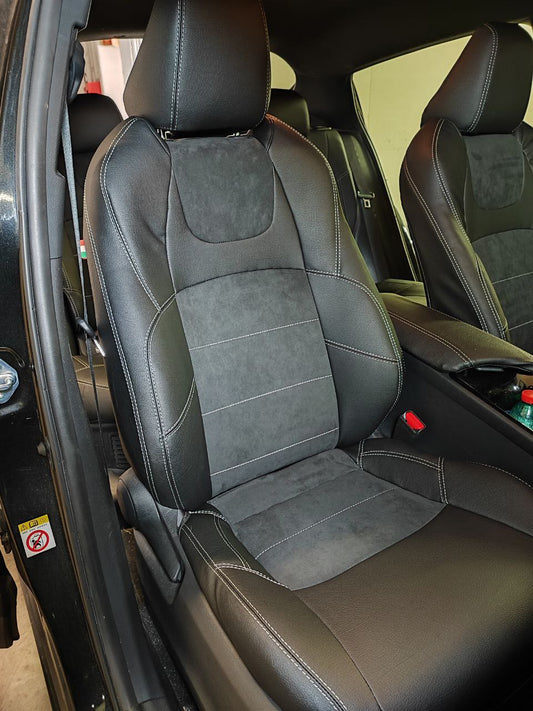 Set coprisedili su misura per Toyota C-hr Hybrid (2016-2023), LEather Style