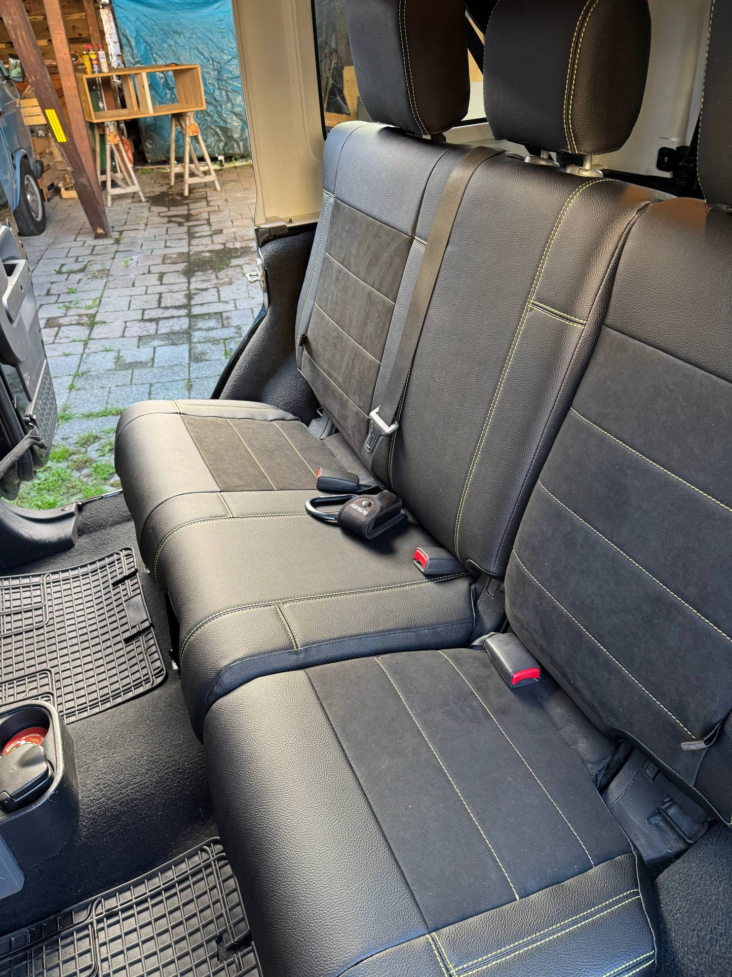 Set coprisedili su misura per Jeep Wrangler JK (2008-2018), Leather Style