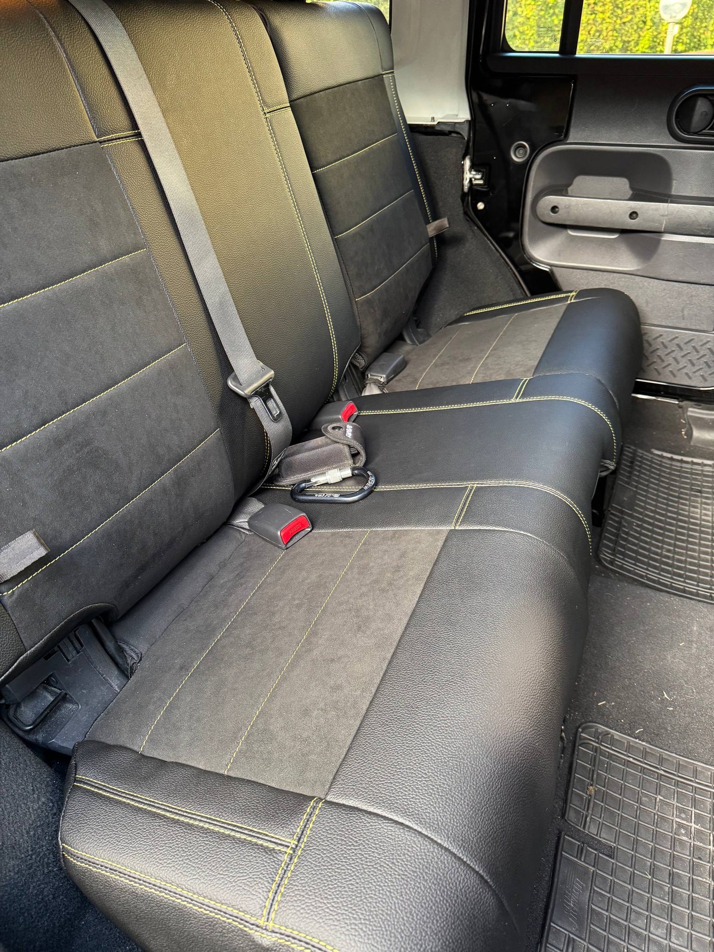 Set coprisedili su misura per Jeep Wrangler JK (2008-2018), Leather Style