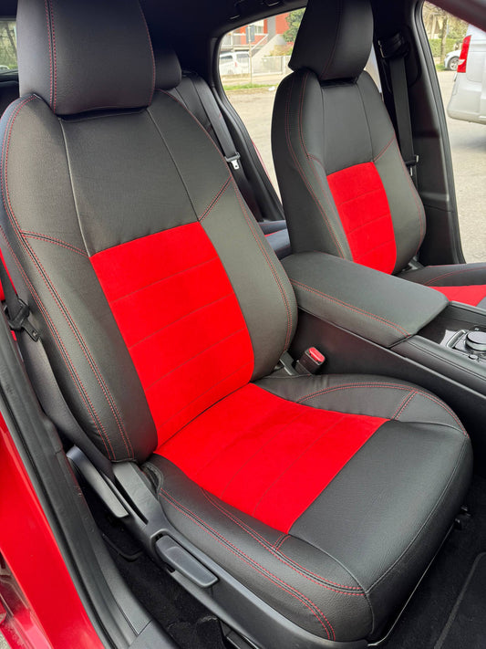 Set coprisedili su misura per Mazda 3 4 BP (2019-oggi), Leather Style