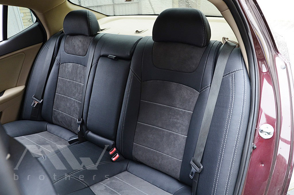 Set coprisedili su misura per KIA Optima 3 (TF) (2010-2015), Leather Style