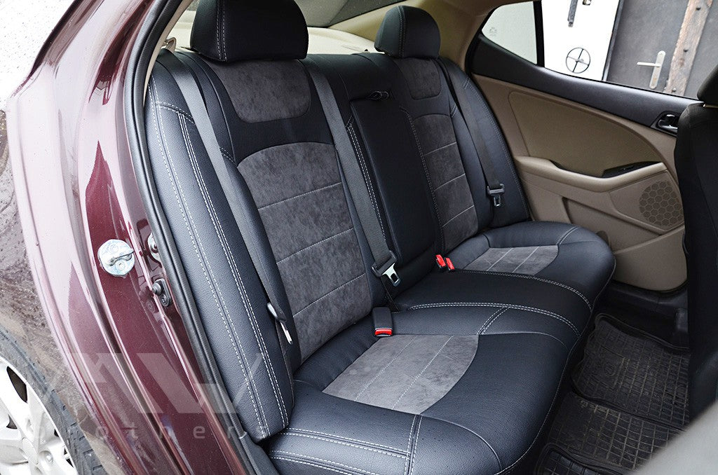 Set coprisedili su misura per KIA Optima 3 (TF) (2010-2015), Leather Style