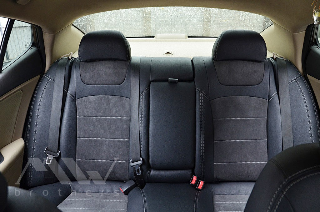 Set coprisedili su misura per KIA Optima 3 (TF) (2010-2015), Leather Style