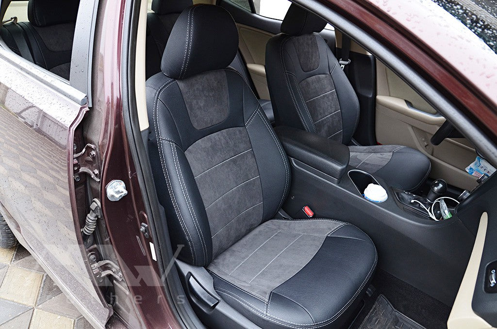Set coprisedili su misura per KIA Optima 3 (TF) (2010-2015), Leather Style