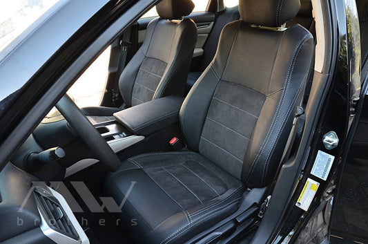 Passgenaue Sitzbezüge für Honda Accord 10 (2017–2022), Lederoptik