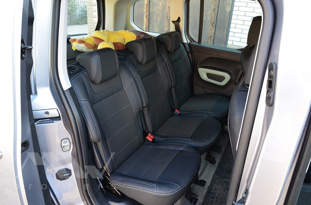 Set coprisedili su misura per Peugeot Rifter (2018-oggi), Dynamic Style