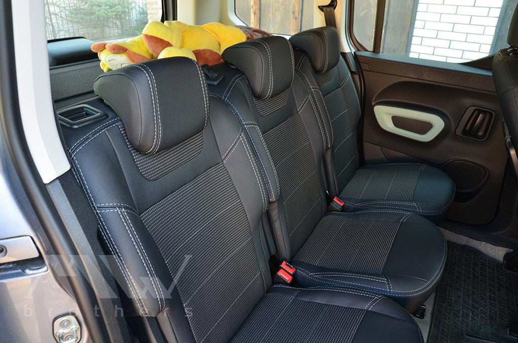 Set coprisedili su misura per Peugeot Rifter (2018-oggi), Dynamic Style
